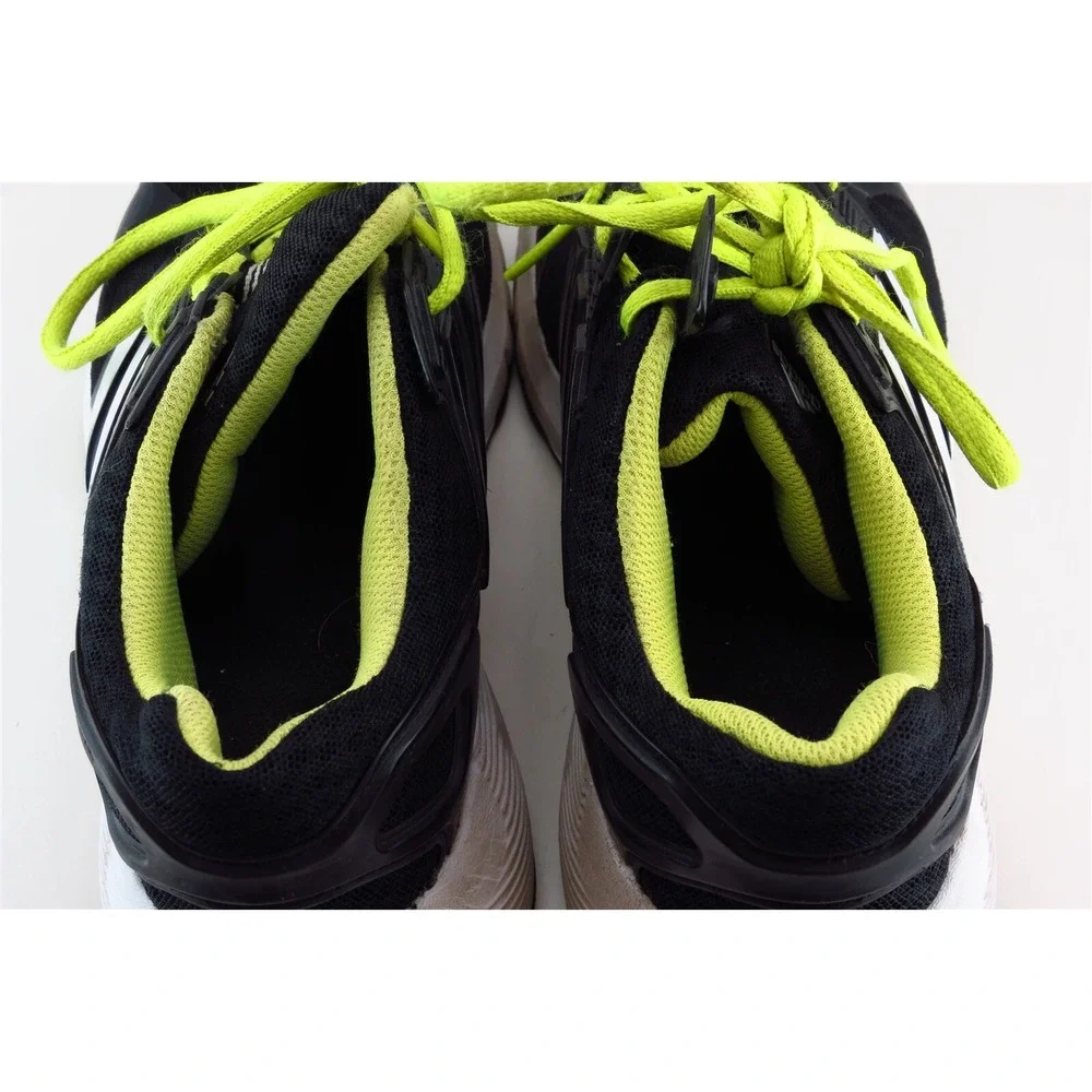 Adidas Boys Athletic Shoes Size 5.5 Black‎ Fabric Lace Up Lightweight Running